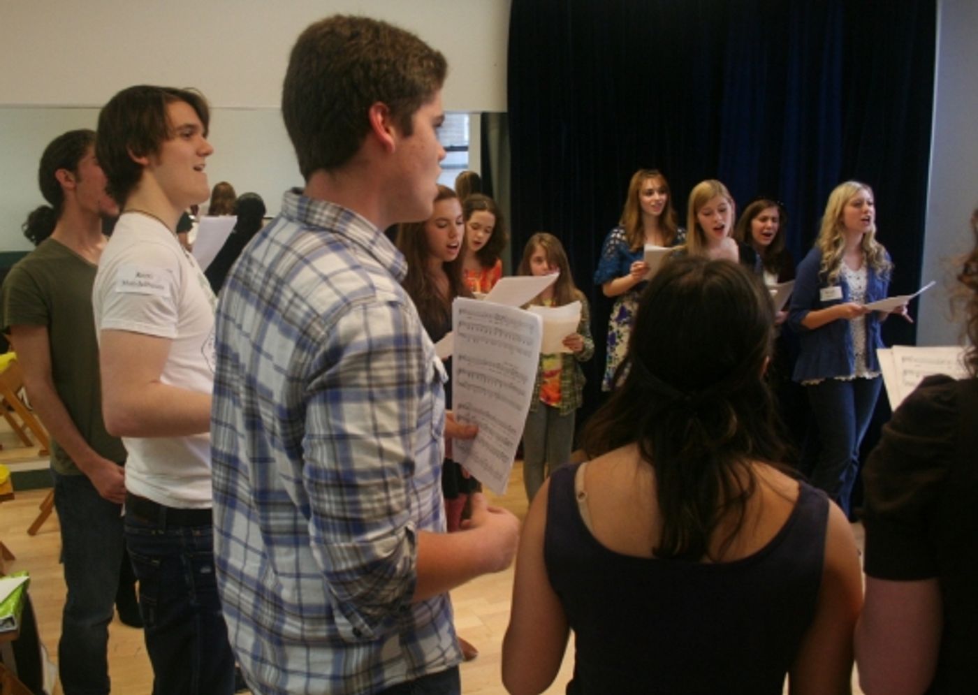 Photo Flash: Hair’s Will Swenson Mentors The Students of Broadway Artists Alliance Photo Flash: Hair’s Will Swenson Mentors The Students of Broadway Artists Alliance Image
