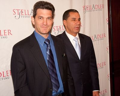 Tom Oppenheim and Governor David Patterson Photo