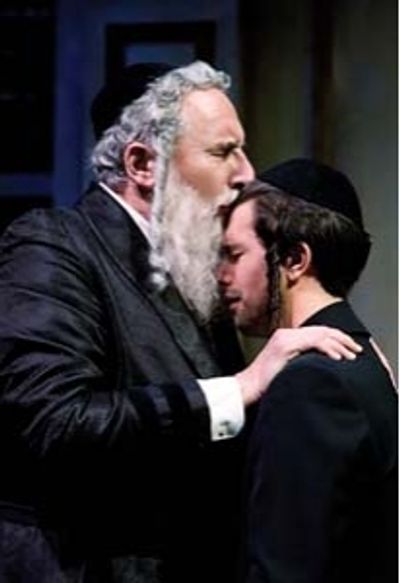 Corey Fischer as Red Saunders and Thomas Gorrebeeck as Danny Saunders Photo