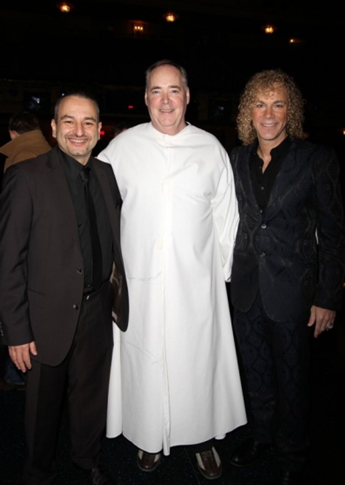 Joe DiPietro, John Jellison and David Bryan
 at 