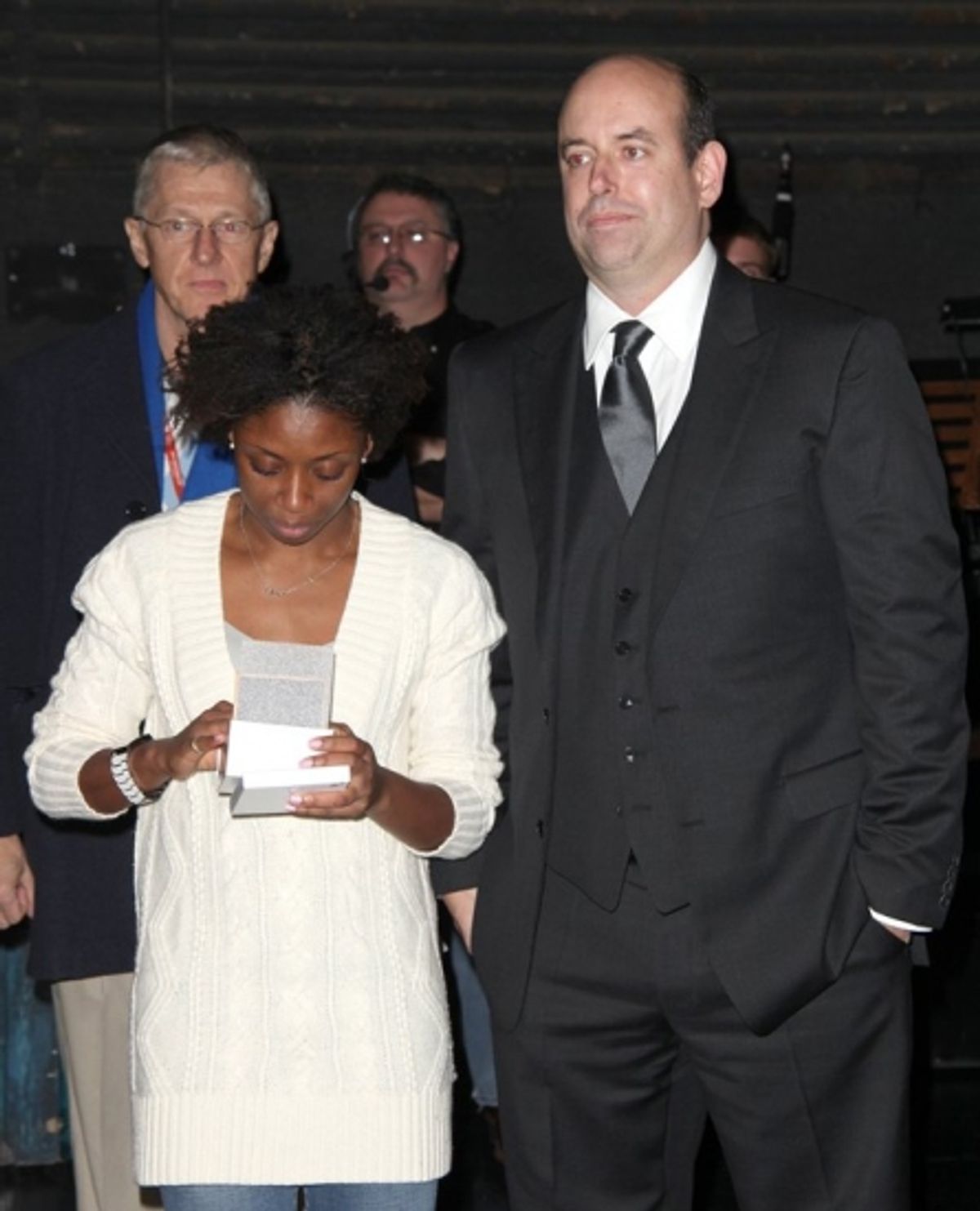 Montego Glover and Christopher Ashley at 