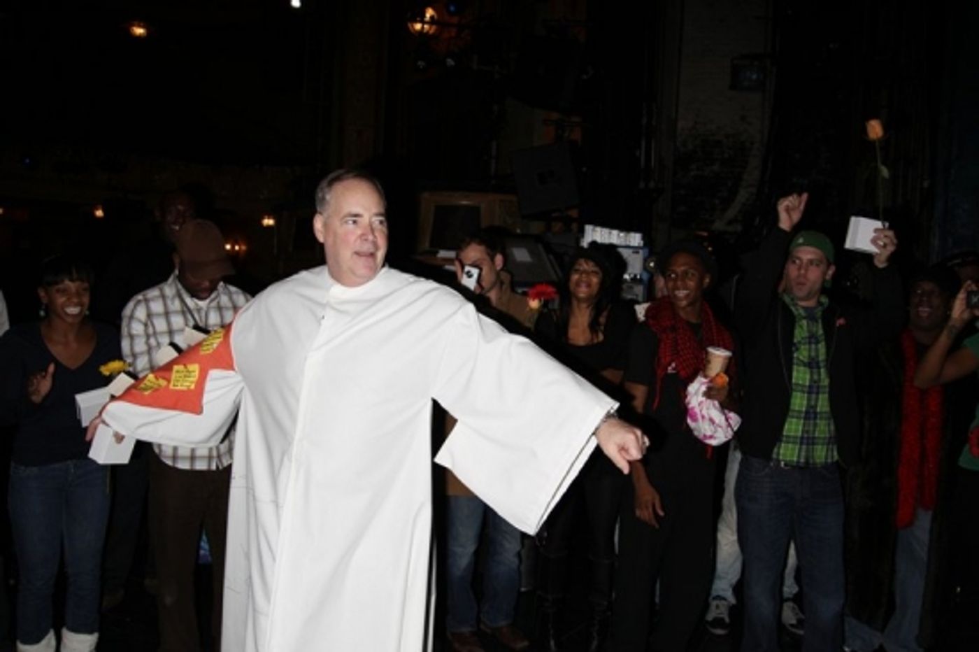 Photo Coverage: MEMPHIS Opening Night on Broadway - The Gyspy Robe Ceremony!  Image