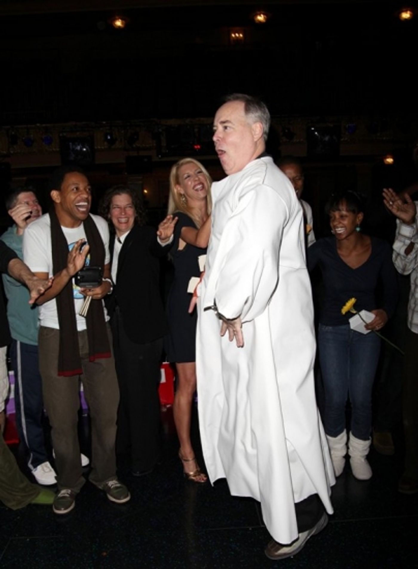 Photo Coverage: MEMPHIS Opening Night on Broadway - The Gyspy Robe Ceremony!  Image