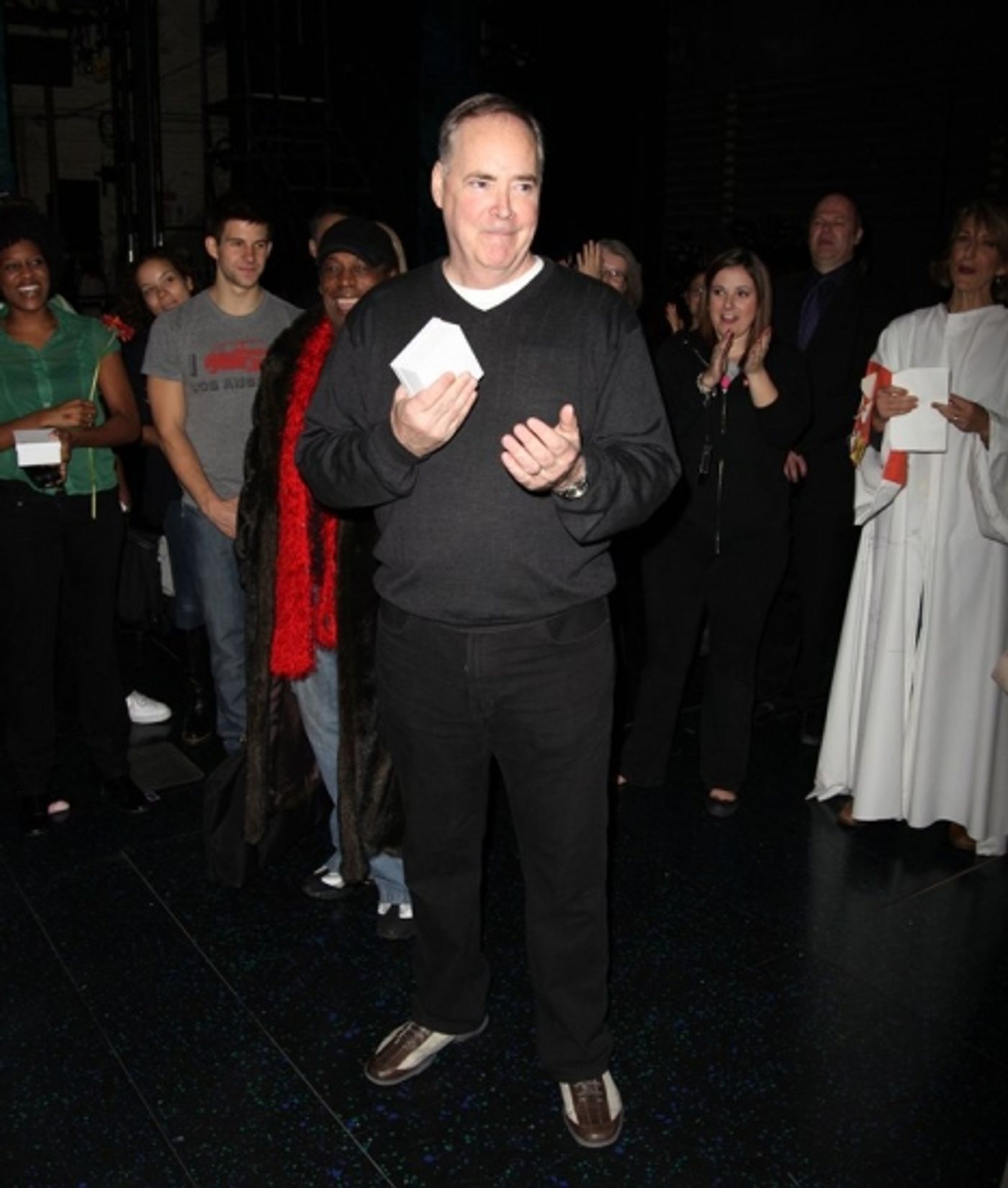 Photo Coverage: MEMPHIS Opening Night on Broadway - The Gyspy Robe Ceremony!  Image