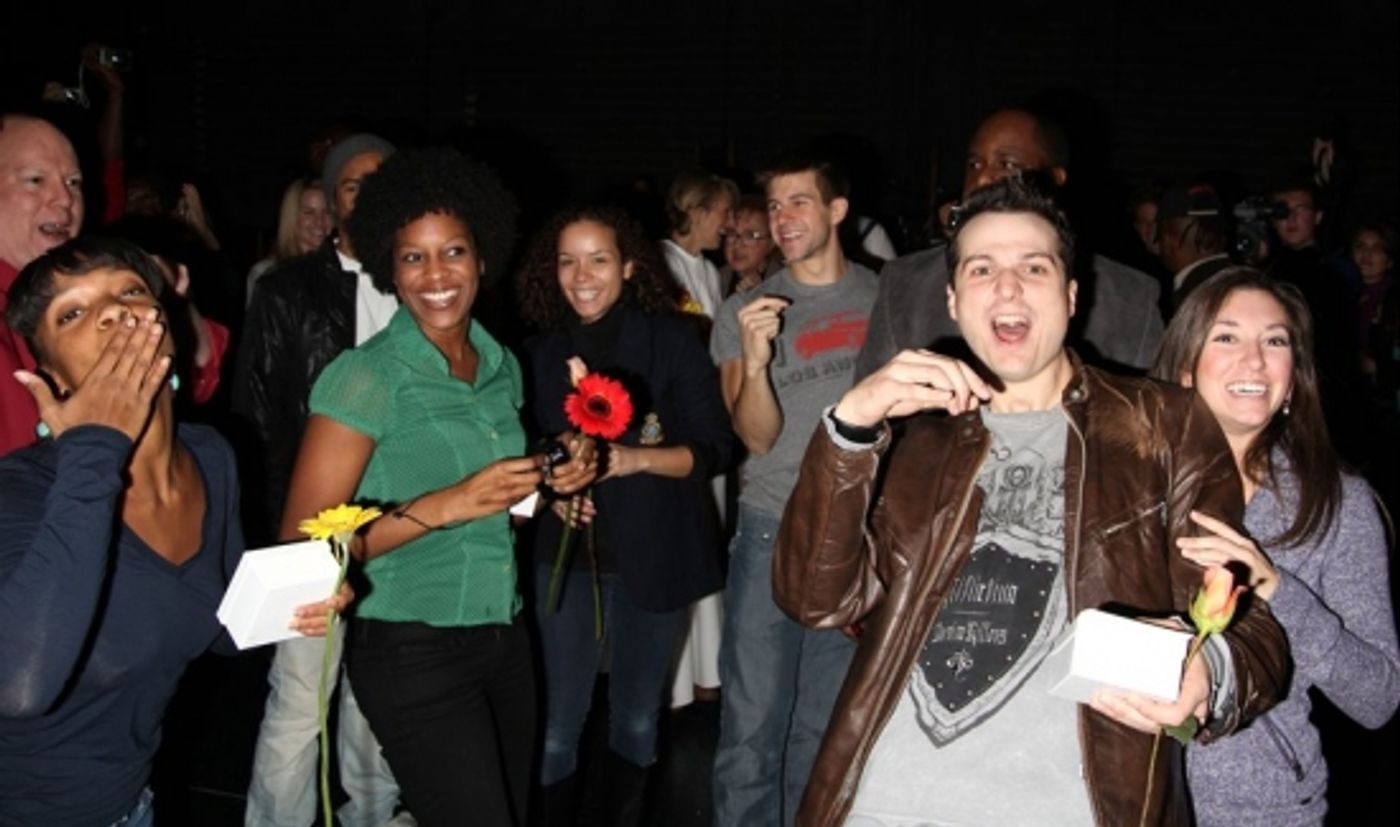 Photo Coverage: MEMPHIS Opening Night on Broadway - The Gyspy Robe Ceremony! Photo Coverage: MEMPHIS Opening Night on Broadway - The Gyspy Robe Ceremony! Image