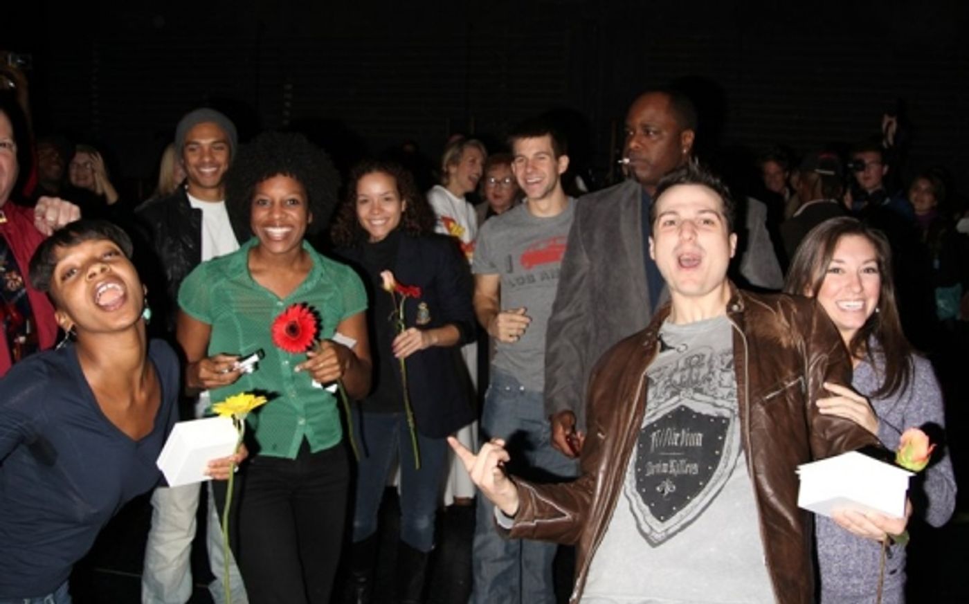 Photo Coverage: MEMPHIS Opening Night on Broadway - The Gyspy Robe Ceremony! Photo Coverage: MEMPHIS Opening Night on Broadway - The Gyspy Robe Ceremony! Image