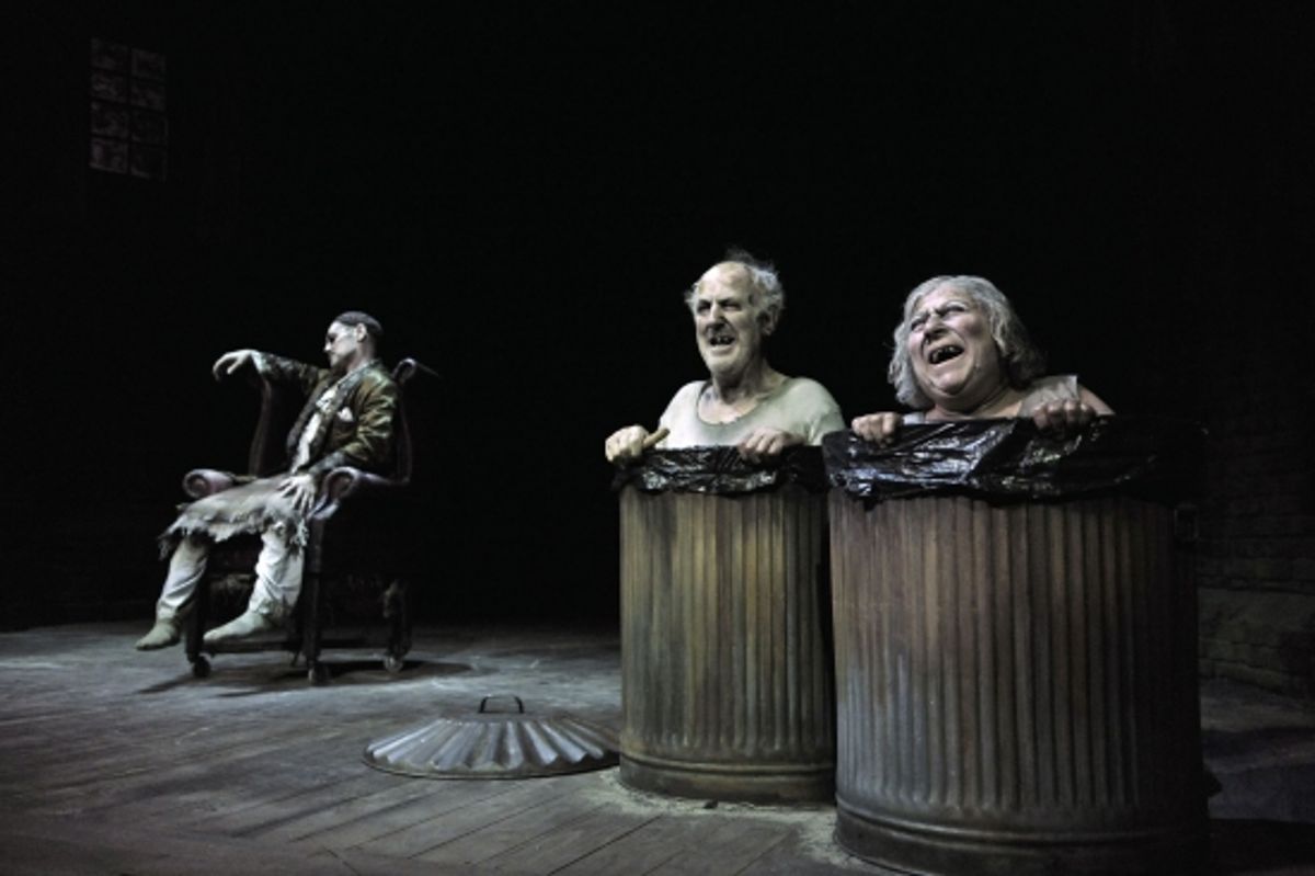 Mark Rylance, Tom Hickey and Miriam Margolyes
 at 