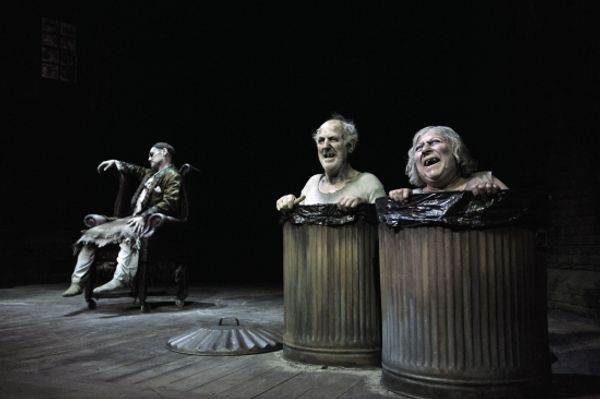 Mark Rylance, Tom Hickey and Miriam Margolyes
 Photo