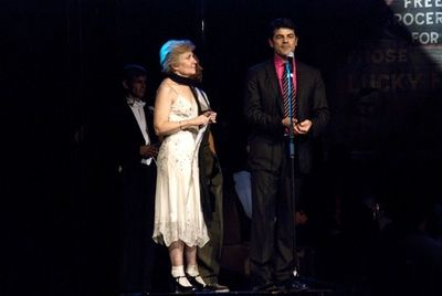 Jan Buttram, Abingdon Theatre Company Artistic Director; Peter Gregus, Co-director an Photo