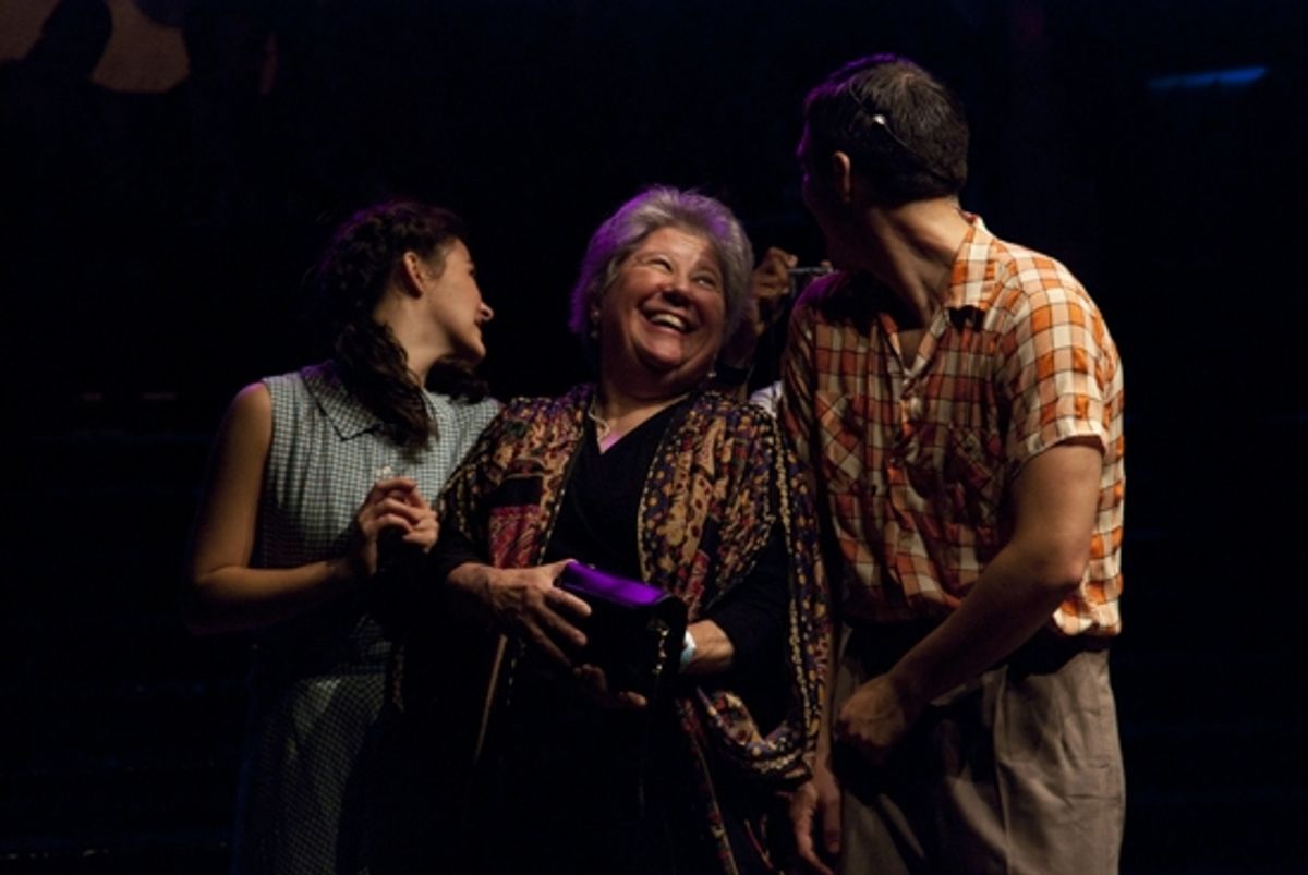 Kirstin Tucker, Tana Sibilio and Noah Aberlin
 at 