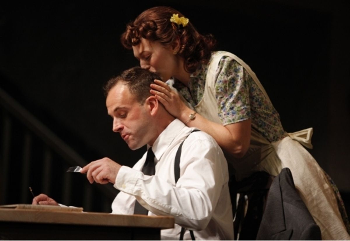 Jonny Lee Miller and Marin Ireland at 