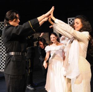 HARRY ORAM, LENNY CIOTTI, HANNAH OWENS, ANNY BAQUERO @ BroadwayWorld HARRY ORAM, LENNY CIOTTI, HANNAH OWENS, ANNY BAQUERO Photo