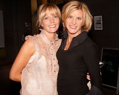 Jenifer Foote and Jenn Colella
 Photo
