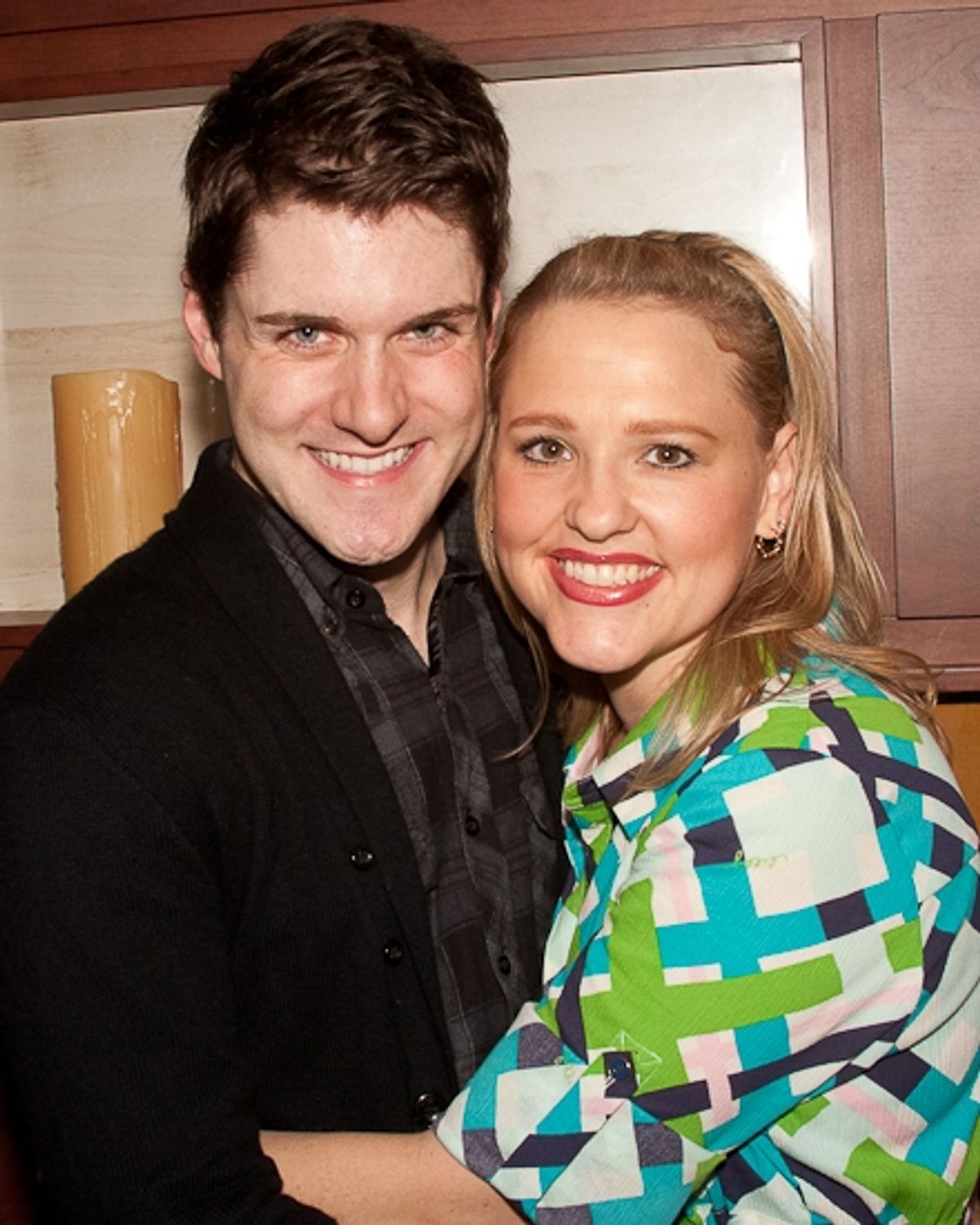 Seth Rettberg and Anika Larsen at 