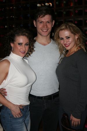 Giselle Peacock, Henry Byalikov and Anya Garnis Photo