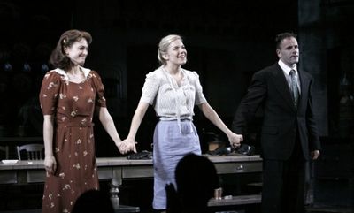 Marin Ireland, Sienna Miller and Jonny Lee Miller Photo