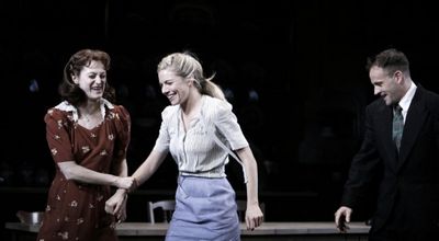 Marin Ireland, Sienna Miller and Jonny Lee Miller Photo