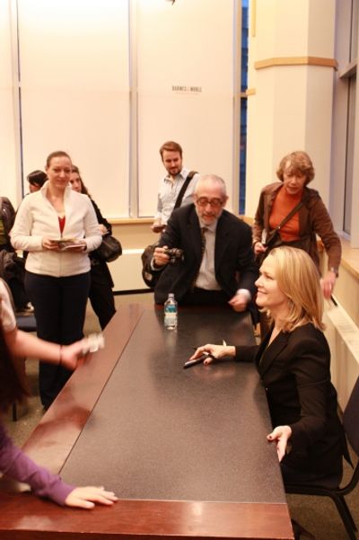 Rebecca Luker greeting fans Photo