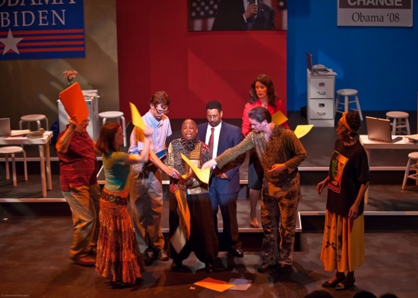 Photo Flash: OBAMA ON MY MIND Opens 10/23 at Langston Hughes Performing Arts Center Photo Flash: OBAMA ON MY MIND Opens 10/23 at Langston Hughes Performing Arts Center Image