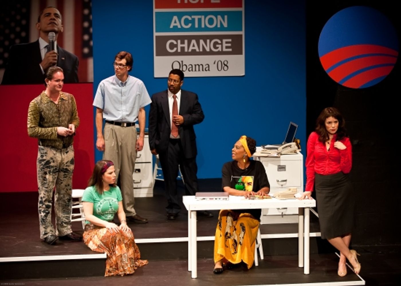 Photo Flash: OBAMA ON MY MIND Opens 10/23 at Langston Hughes Performing Arts Center Photo Flash: OBAMA ON MY MIND Opens 10/23 at Langston Hughes Performing Arts Center Image