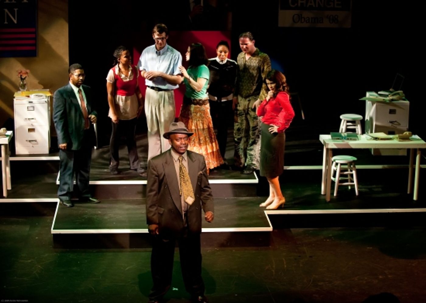 Photo Flash: OBAMA ON MY MIND Opens 10/23 at Langston Hughes Performing Arts Center Photo Flash: OBAMA ON MY MIND Opens 10/23 at Langston Hughes Performing Arts Center Image