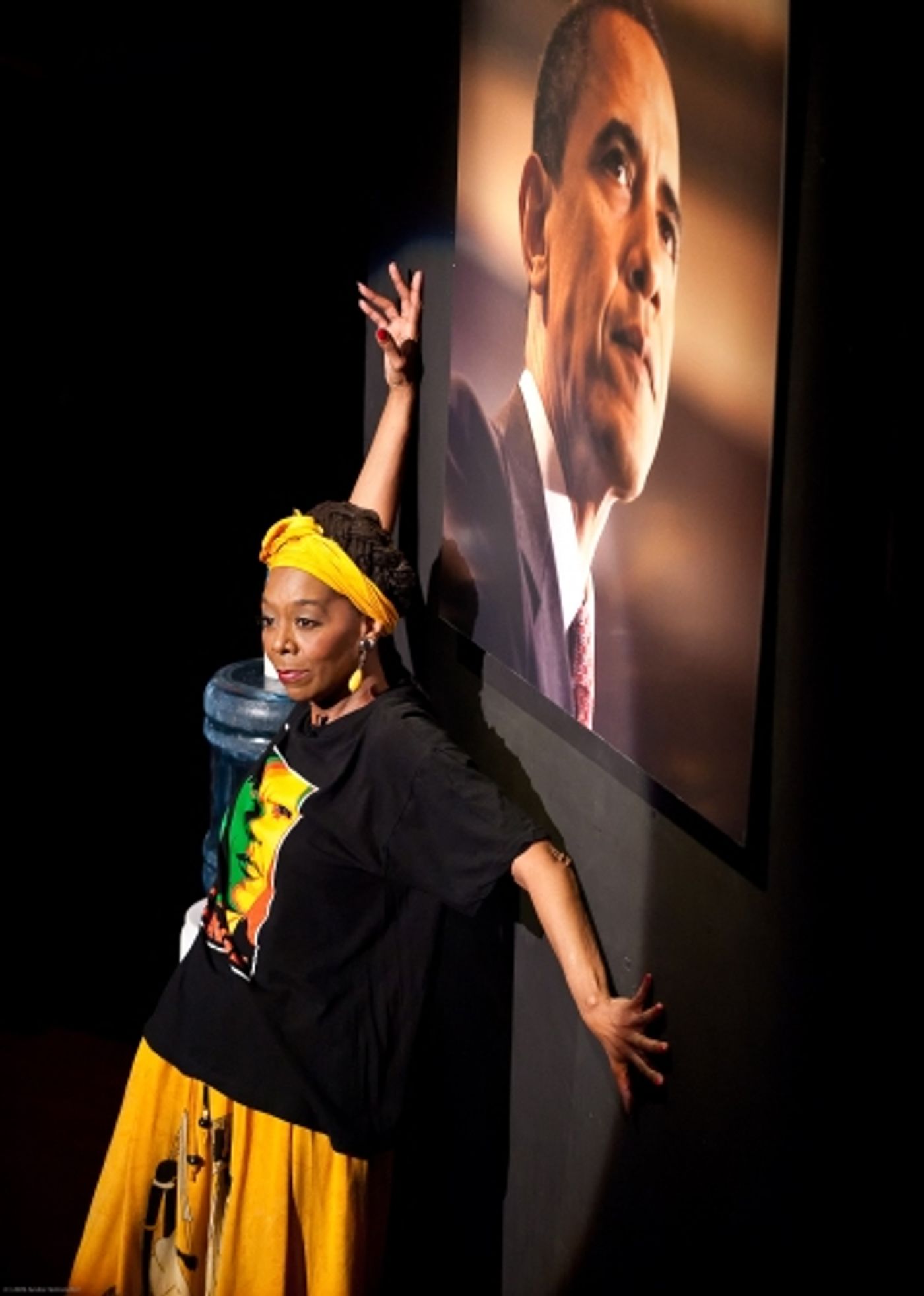 Photo Flash: OBAMA ON MY MIND Opens 10/23 at Langston Hughes Performing Arts Center Photo Flash: OBAMA ON MY MIND Opens 10/23 at Langston Hughes Performing Arts Center Image