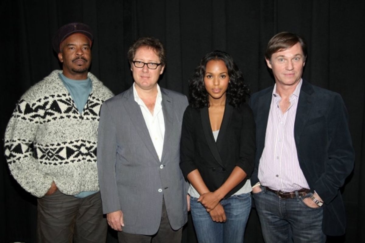 David Alan Grier, James Spader, Kerry Washington and Richard Thomas
 at 