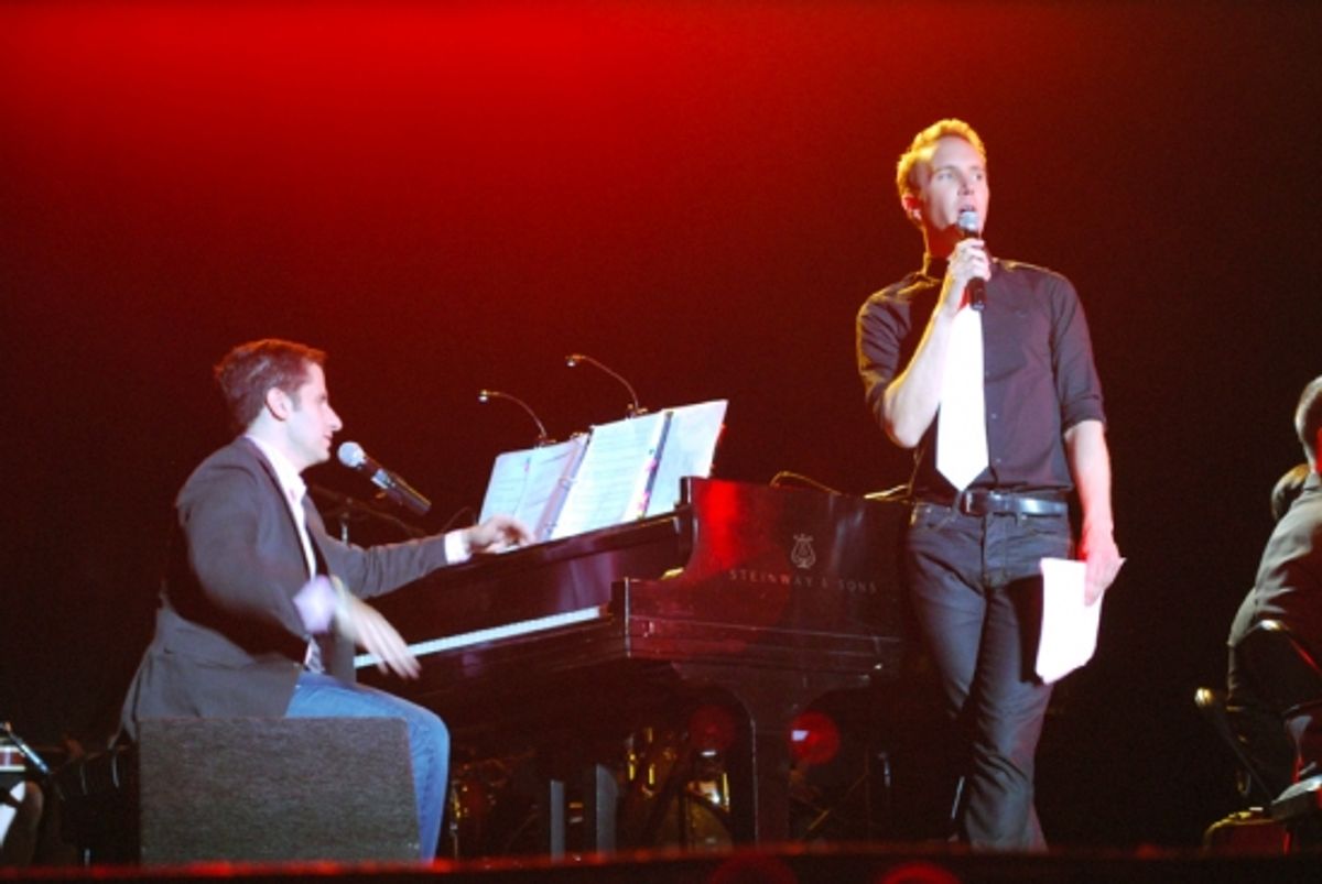 Seth Rudetsky, Paul Canaan at 