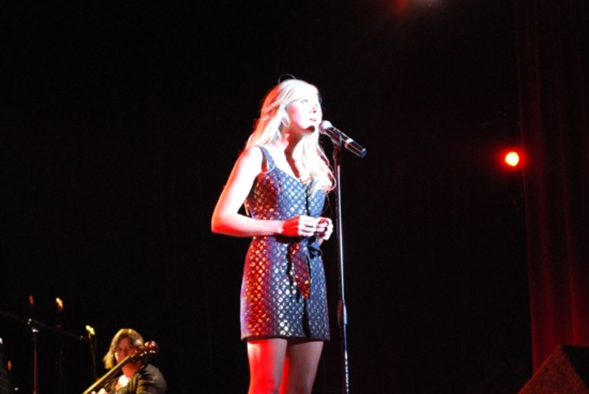 Laura Bell Bundy (as Judy Garland) at 