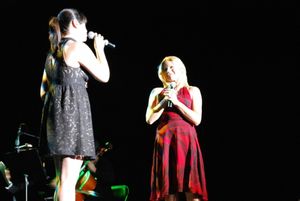 Eden Espinosa, Megan Hilty @ BroadwayWorld Eden Espinosa, Megan Hilty Photo
