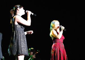 Eden Espinosa, Megan Hilty @ BroadwayWorld Eden Espinosa, Megan Hilty Photo