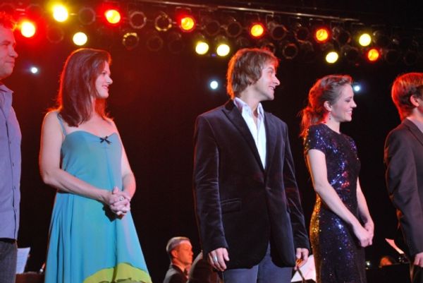 James Wesley, Kate Shindle, Tim Howar, Laura Osnes Photo