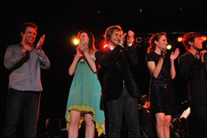 James Wesley, Kate Shindle, Tim Howar, Laura Osnes, Taylor Carol @ BroadwayWorld James Wesley, Kate Shindle, Tim Howar, Laura Osnes, Taylor Carol Photo