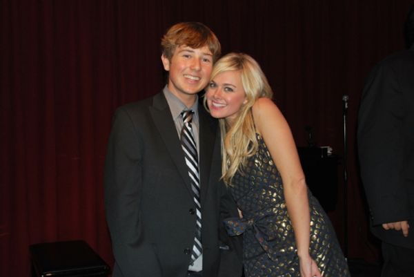 Wish recepient Taylor Carol, Laura Bell Bundy Photo