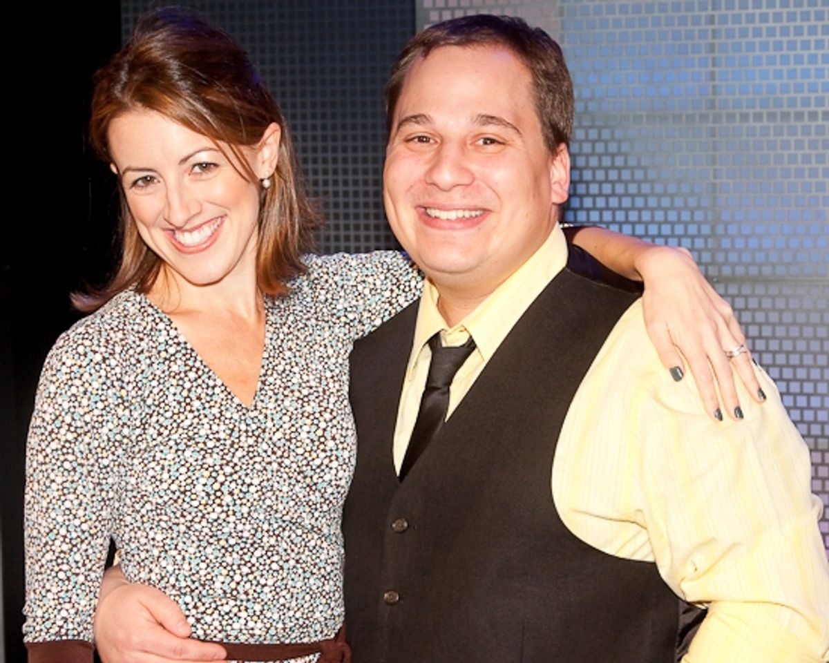 Kate Wetherhead and Jared Gertner at 