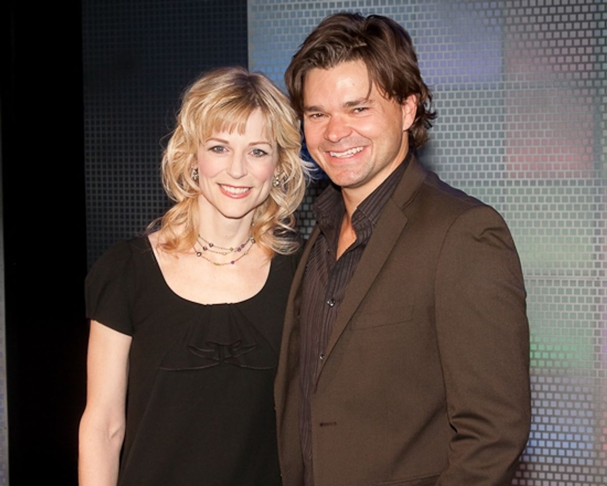 Lisa Brescia and Hunter Foster at 