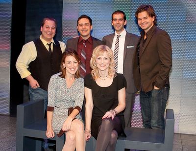 Jared Gertner, Kate Wetherhead, Adam Gwon, Lisa Brescia, Marc Bruni, and Hunter Foste Photo