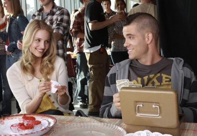 Dianna Agron and Mark Salling Photo