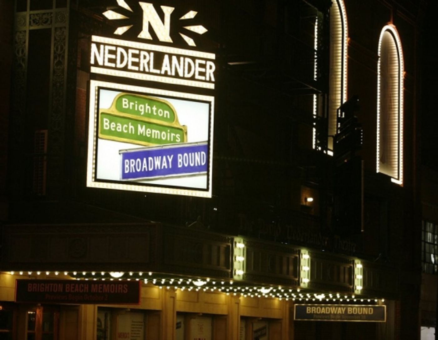 Photo Coverage: Neil Simon's BRIGHTON BEACH MEMOIRS Opens at the Nederlander Theatre  Image
