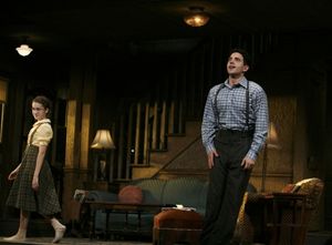 Gracie Bea Lawrence and Santino Fontana Photo