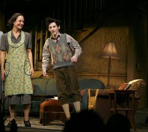 Laurie Metcalf and Noah Robbins @ BroadwayWorld Laurie Metcalf and Noah Robbins Photo