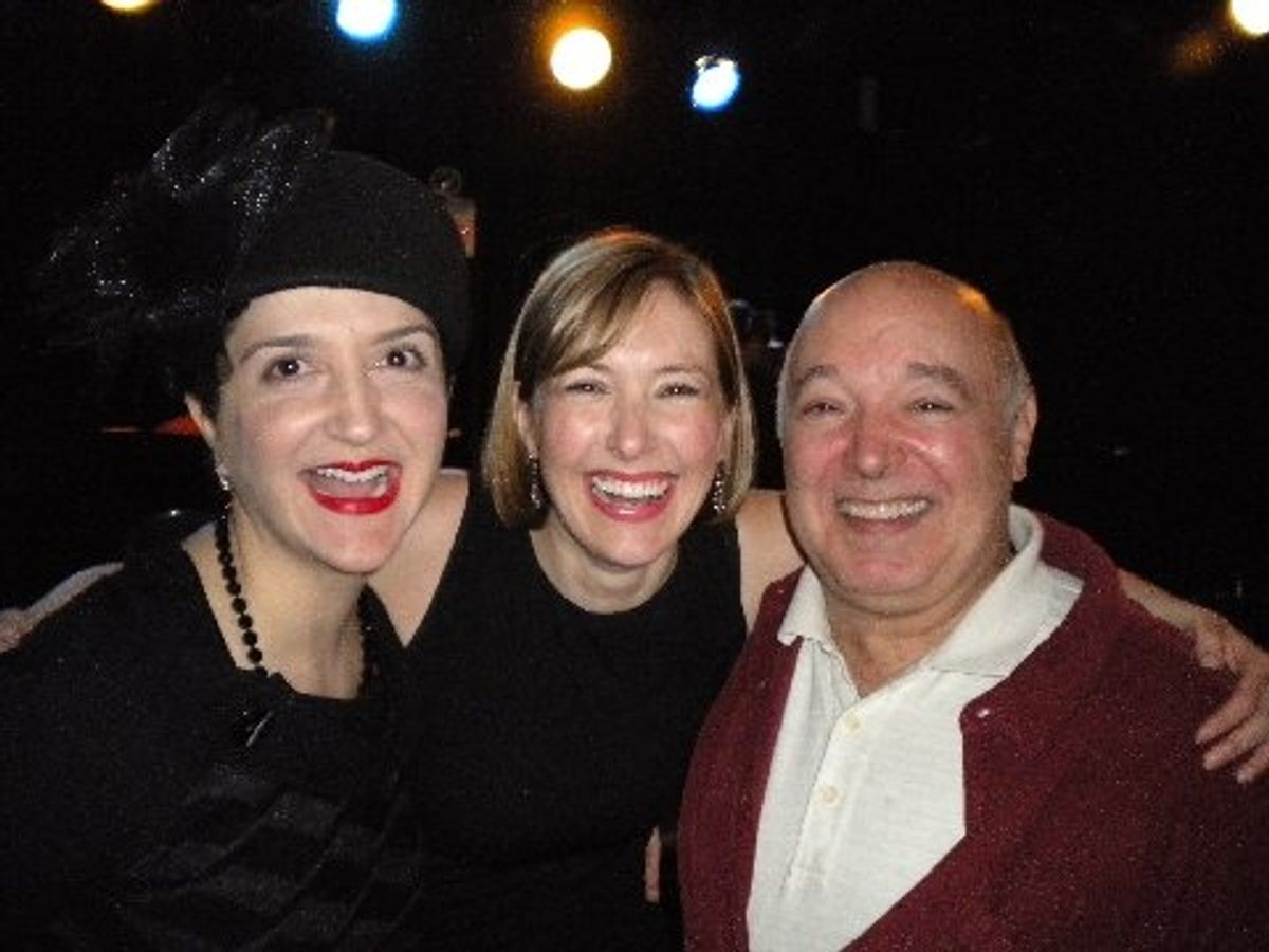 Lauren 'Coco' Cohn, Kate Dawson, and Don Amendolia at Opening Night at Kate Dawson's THE A**HOLE IN MY HEAD