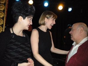 Lauren "Coco" Cohn, Kate Dawson, and Don Amendolia @ BroadwayWorld Lauren "Coco" Cohn, Kate Dawson, and Don Amendolia Photo