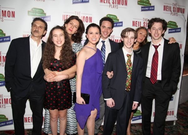 Dennis Boutsikaris, Gracie Bea Lawrence, Jessica Hecht, Alexandra Socha, Noah Robbins Photo