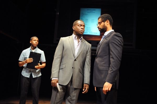 John Boyega, Kobna Holdbrook-Smith, and Karl Collins Photo