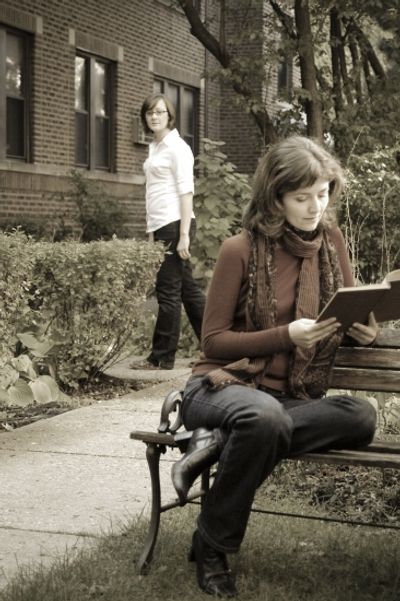 Meg Harkins and April Taylor Photo