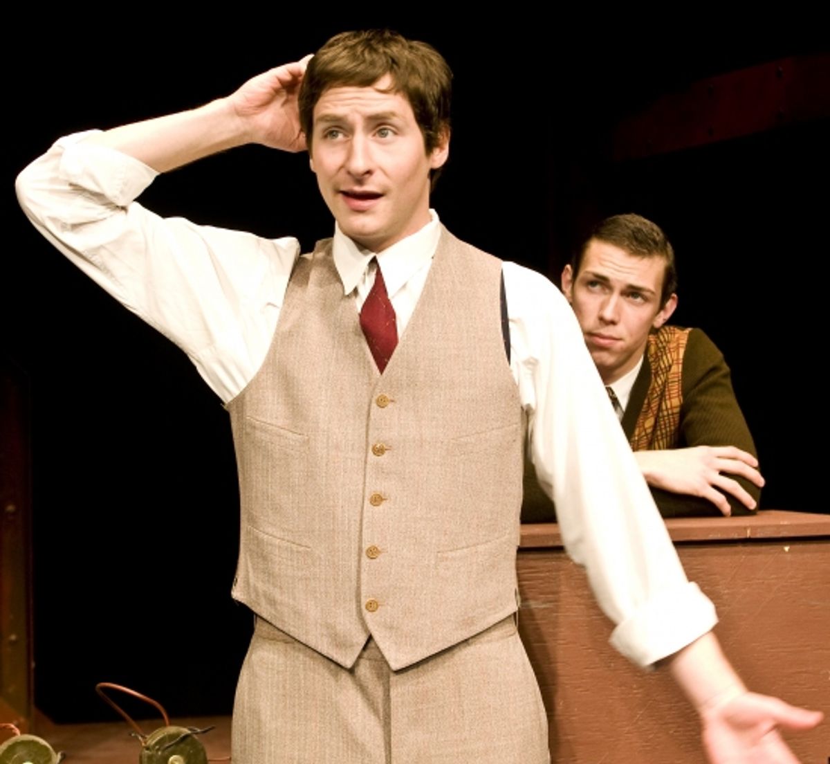Mike Schminke and Tyler Dain at Aaron Sorkin's THE FARNSWORTH INVENTION