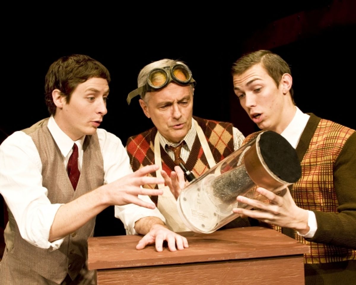 Mike Schminke, Bob Fry, and Tyler Dain at 