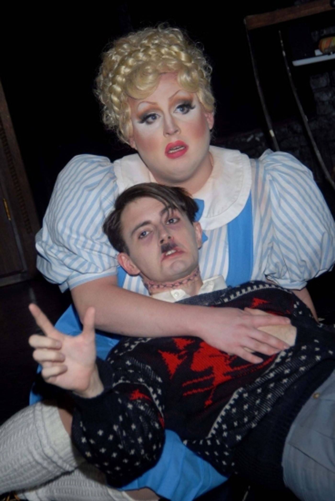 Photo Flash: THE DIARY OF ANNE FRANKENSTEIN at 13th Street Rep.  Image