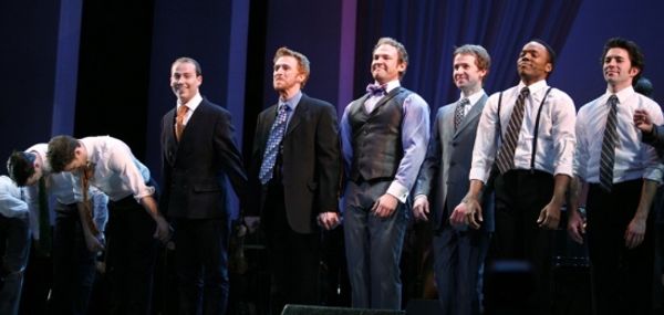 Tyler Maynard, Paul Castree and the male ensemble Photo